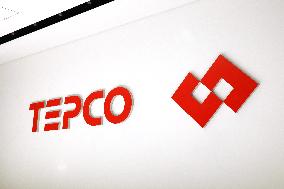 TEPCO Holding sign and logo